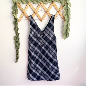 La Chapelle Plaid Shift Dress